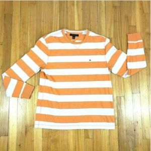 Mens Tommy Hilfiger Striped Long Sleeve